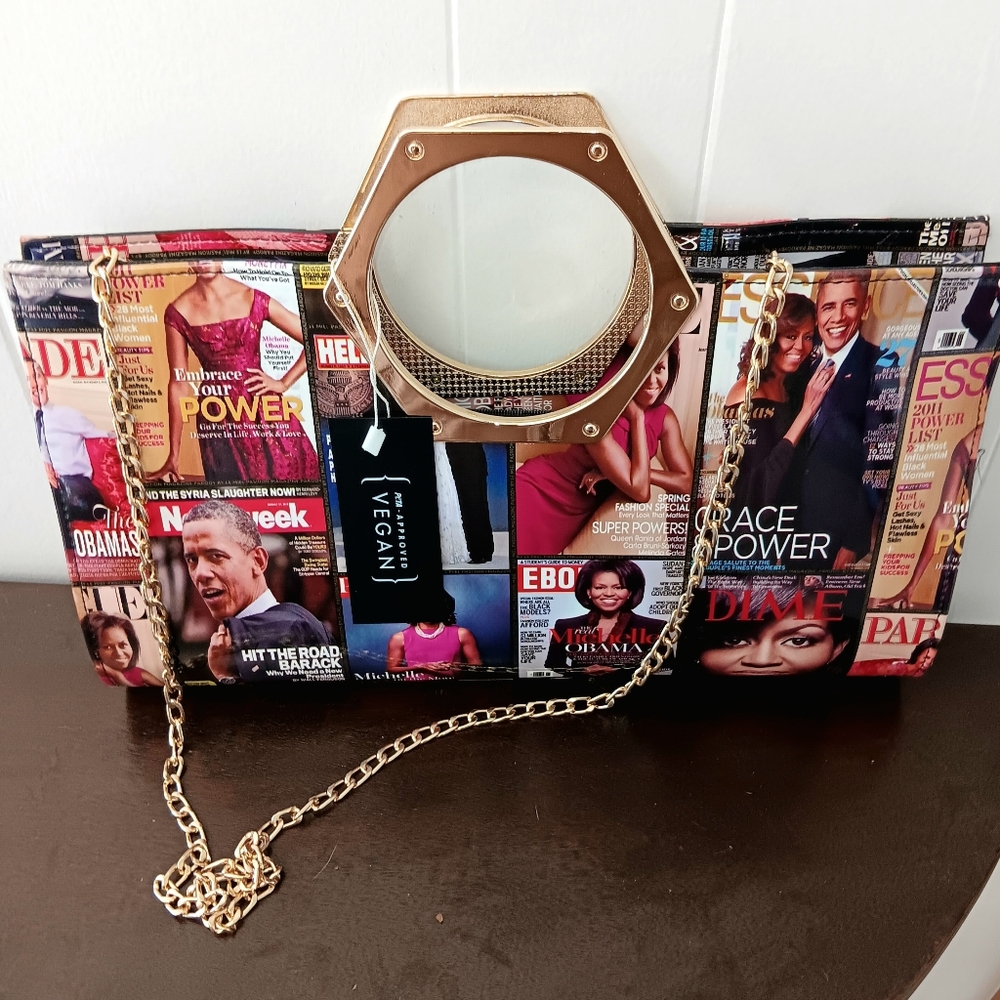 Trendeology Power House Michelle Obama Full Color Hand Bag